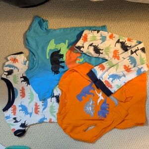 Carter's 4T dinosaur pajamas